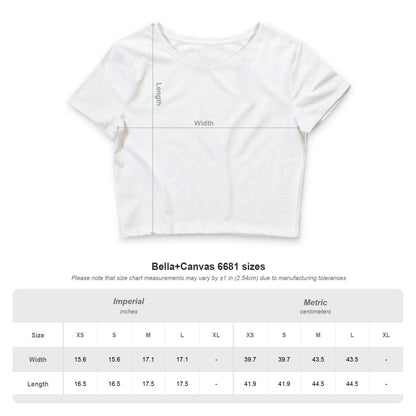 Crop Tee — “Yes, I Have a Boyfriend” Funny Graphic Crop Top