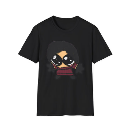 Cozy Horror Cartoon T-Shirt — Cute Freddy-Inspired Character Tee