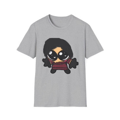 Cozy Horror Cartoon T-Shirt — Cute Freddy-Inspired Character Tee