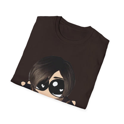 Cute Kawaii Gamer Character T-Shirt – Chibi Girl Controller Design