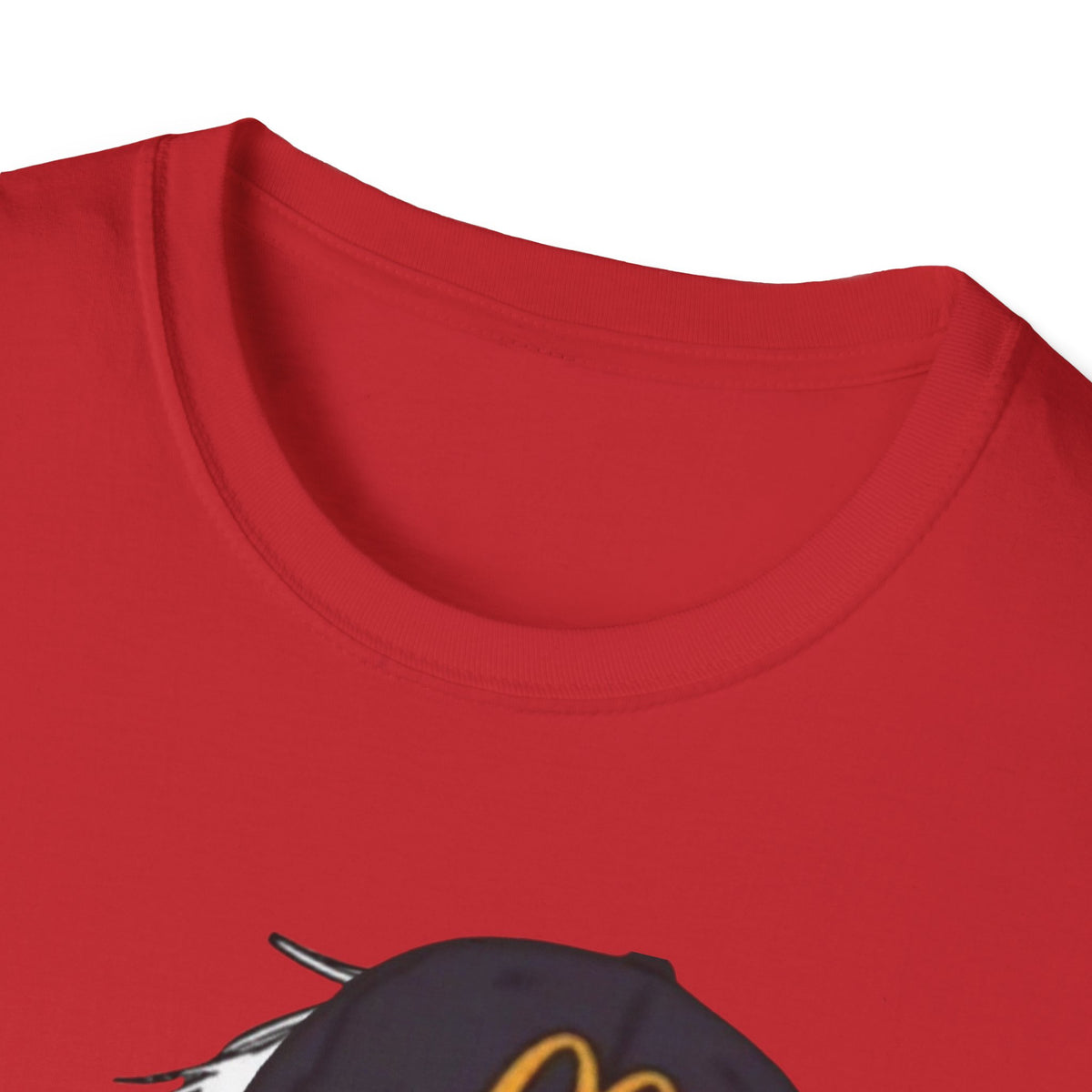 Anime Crewneck T‑Shirt — Fast Food Worker Illustration