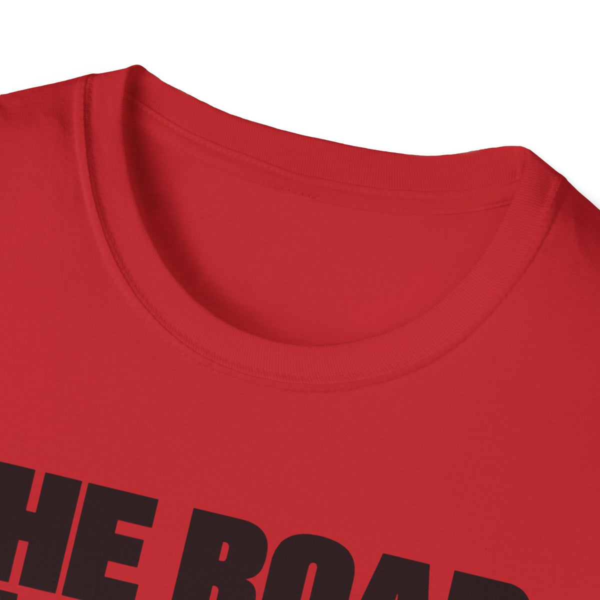 Graphic T‑Shirt — "The Road to Hell Feels Like Heaven" Bold Text Tee