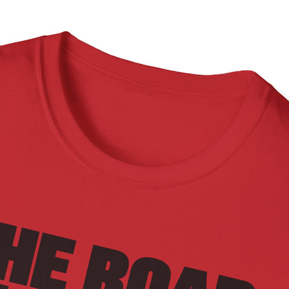 Graphic T‑Shirt — "The Road to Hell Feels Like Heaven" Bold Text Tee