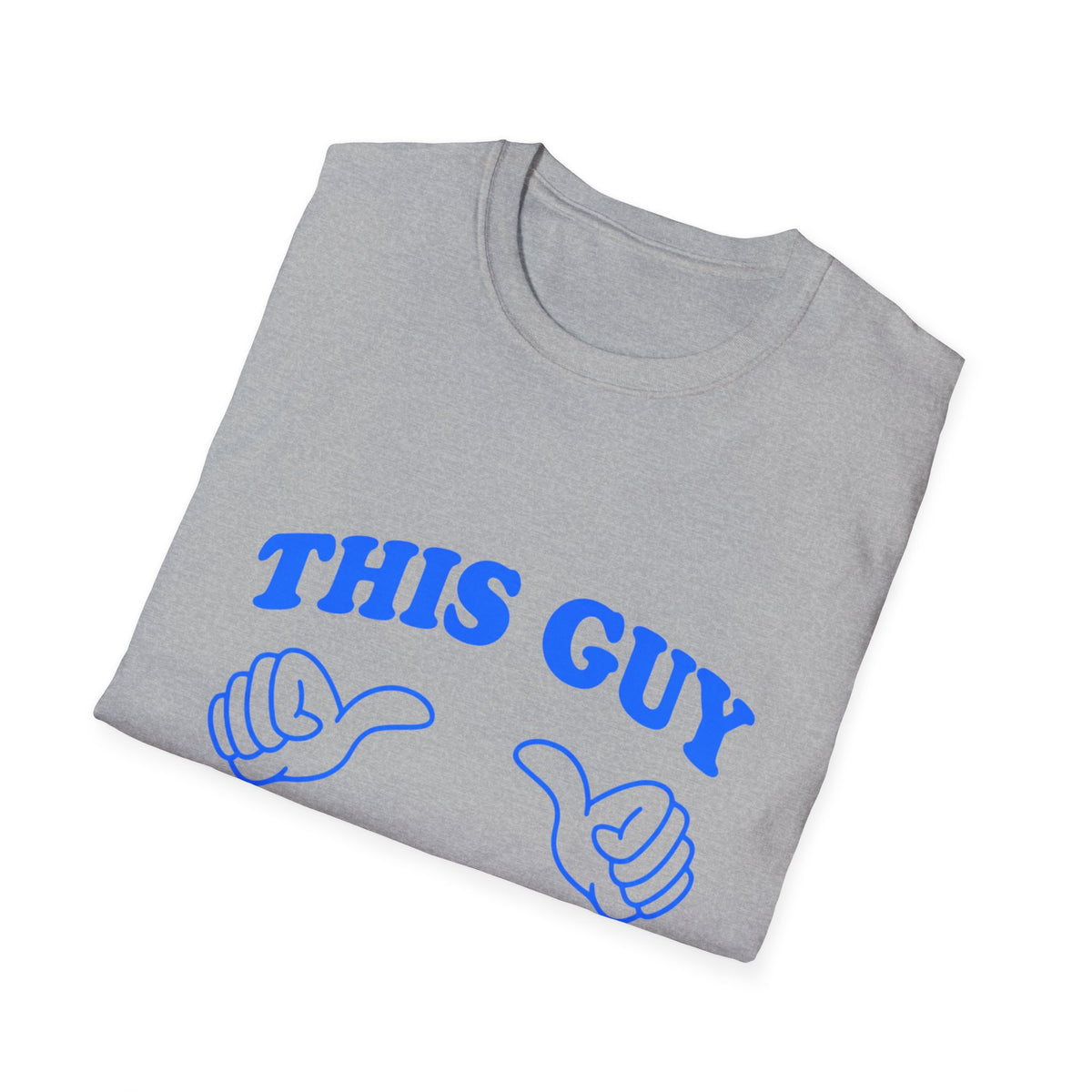 T-Shirt — "This Guy Needs a Vodka" Funny Drinking Tee