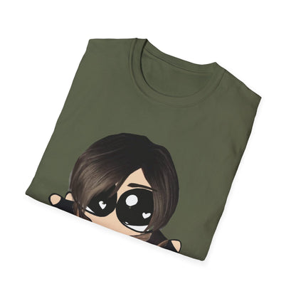 Cute Kawaii Gamer Character T-Shirt – Chibi Girl Controller Design