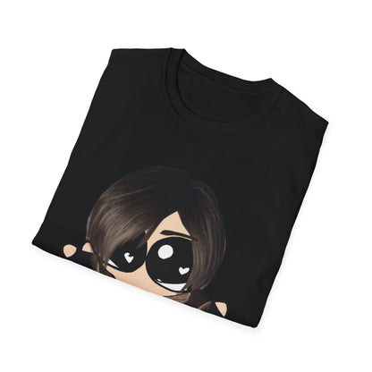 Cute Kawaii Gamer Character T-Shirt – Chibi Girl Controller Design
