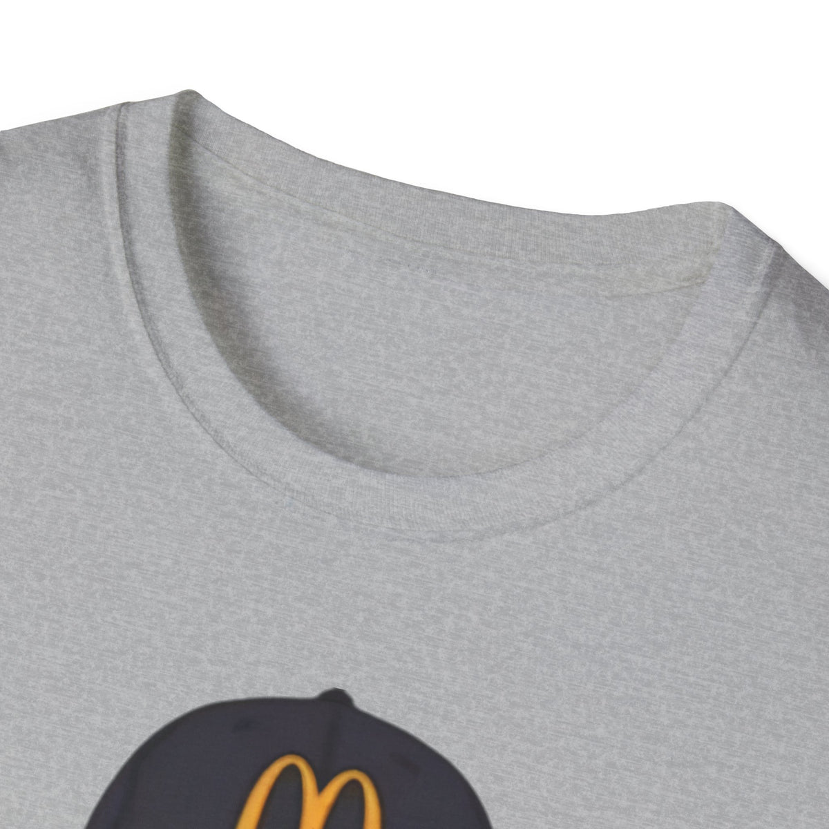 Anime Girl McHat T-Shirt — Edgy Fast Food Aesthetic Tee