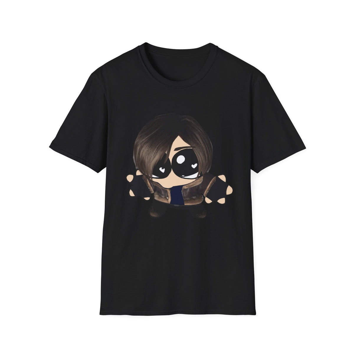 Cute Kawaii Gamer Character T-Shirt – Chibi Girl Controller Design