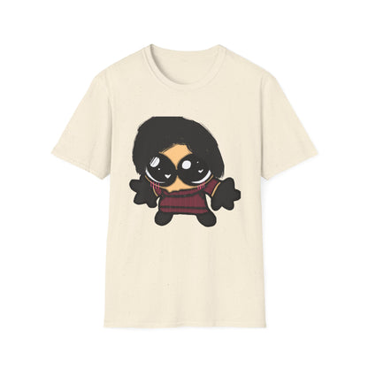 Cozy Horror Cartoon T-Shirt — Cute Freddy-Inspired Character Tee