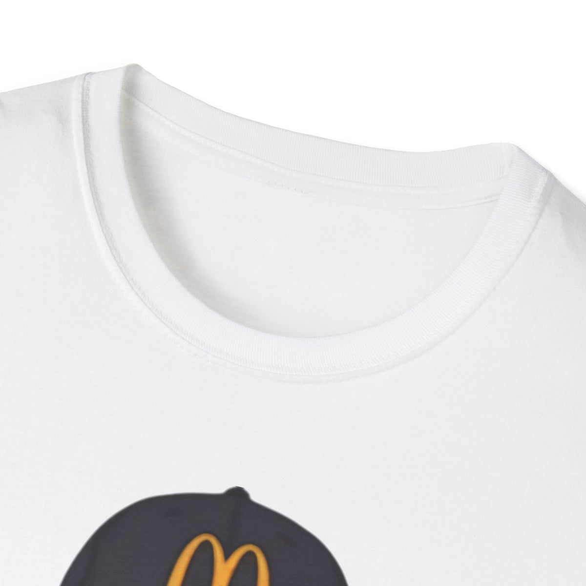 Anime Girl McHat T-Shirt — Edgy Fast Food Aesthetic Tee