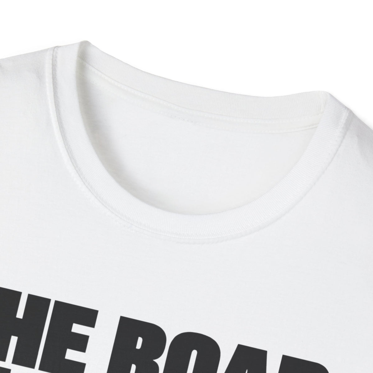 Graphic T‑Shirt — "The Road to Hell Feels Like Heaven" Bold Text Tee