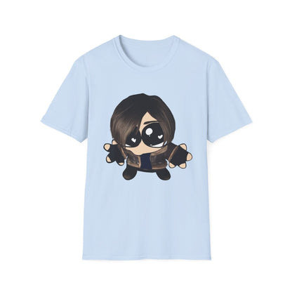 Cute Kawaii Gamer Character T-Shirt – Chibi Girl Controller Design