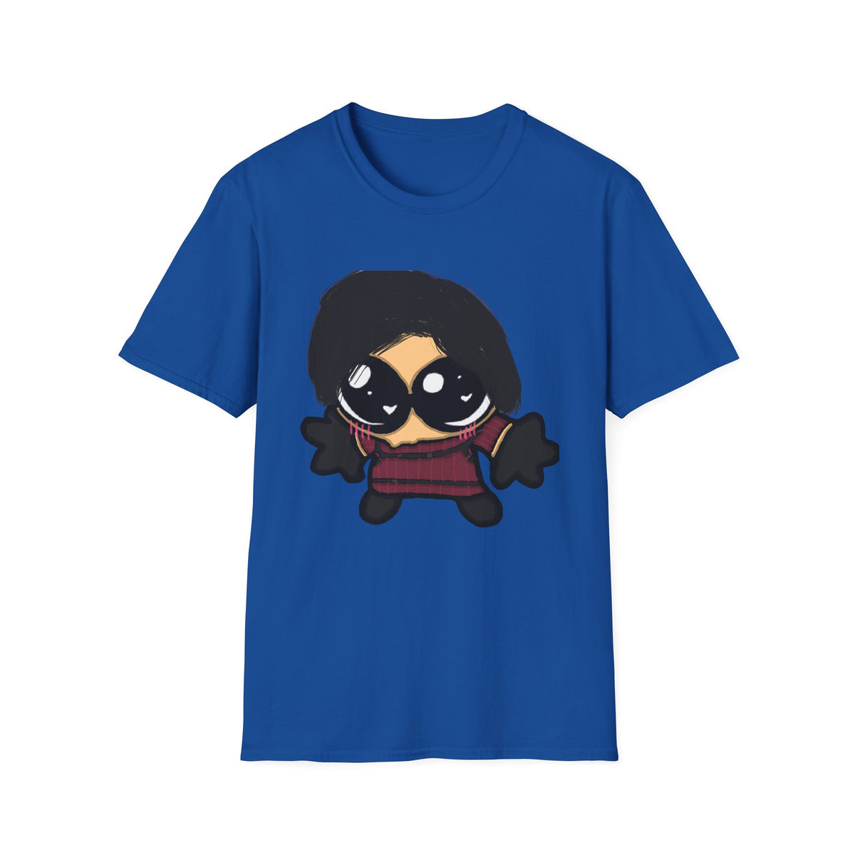 Cozy Horror Cartoon T-Shirt — Cute Freddy-Inspired Character Tee