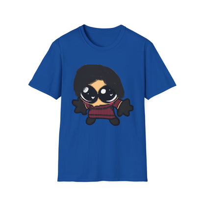 Cozy Horror Cartoon T-Shirt — Cute Freddy-Inspired Character Tee