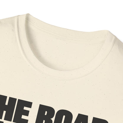 Graphic T‑Shirt — "The Road to Hell Feels Like Heaven" Bold Text Tee