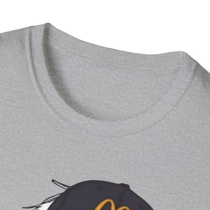 Anime Crewneck T‑Shirt — Fast Food Worker Illustration