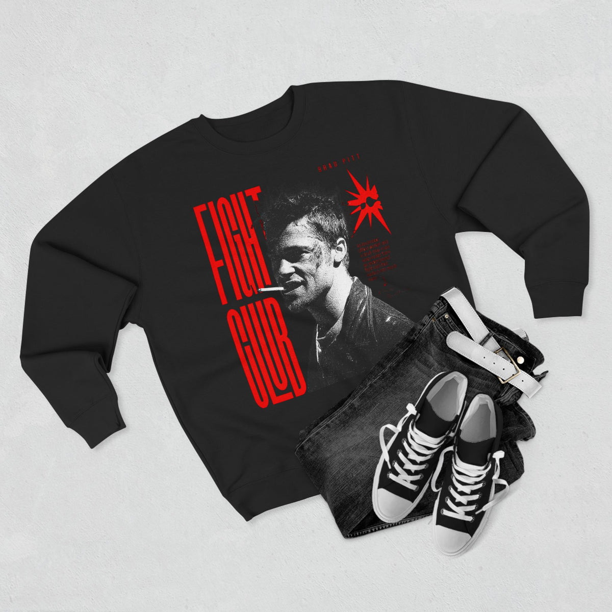 Fight Club Graphic Crewneck Sweatshirt