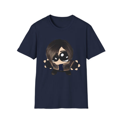 Cute Kawaii Gamer Character T-Shirt – Chibi Girl Controller Design