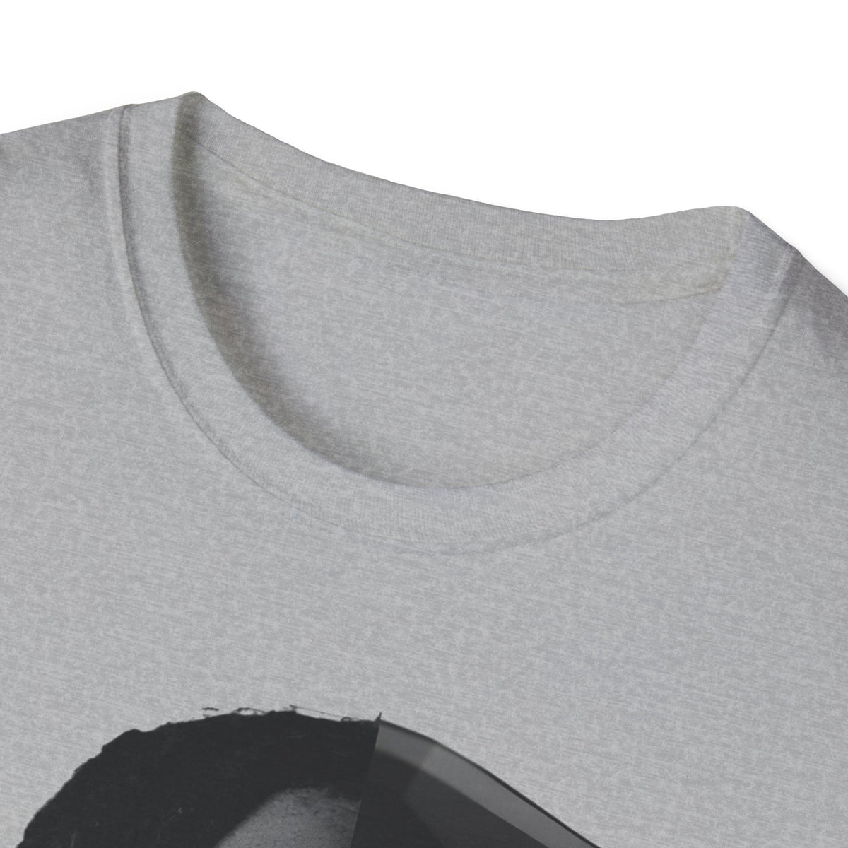 Split Face Portrait T-Shirt — Half Real Half Anime Graphic Tee