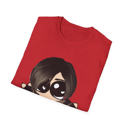 Cute Kawaii Gamer Character T-Shirt – Chibi Girl Controller Design