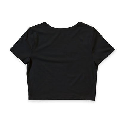Crop Tee — “Yes, I Have a Boyfriend” Funny Graphic Crop Top