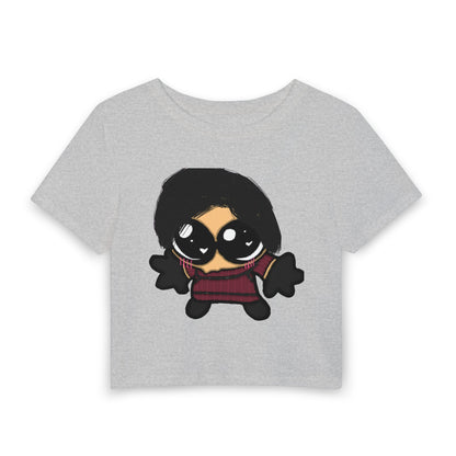 Cute Chibi Witch Baby Tee — Adorable Halloween/Cozy Fall Graphic Tee
