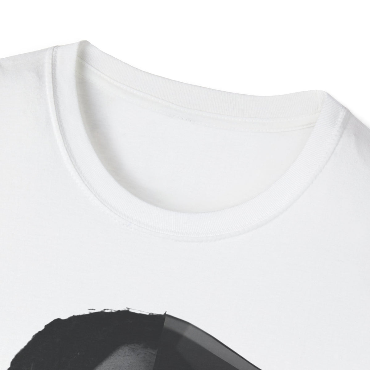 Split Face Portrait T-Shirt — Half Real Half Anime Graphic Tee
