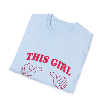 Vodka Graphic Tee — "This Girl Needs a Vodka" Funny Women's Party T-Shirt