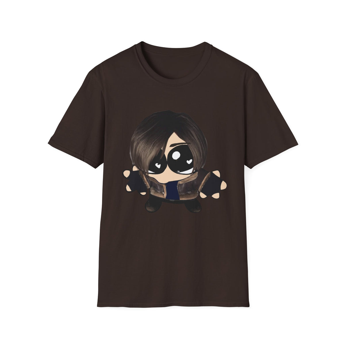 Cute Kawaii Gamer Character T-Shirt – Chibi Girl Controller Design