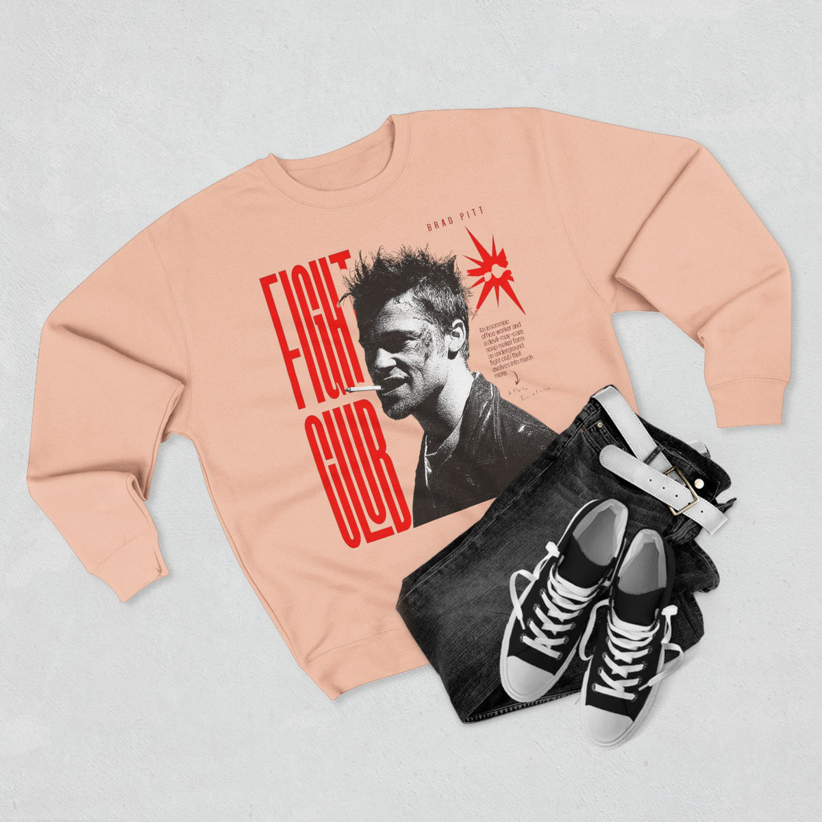 Fight Club Graphic Crewneck Sweatshirt