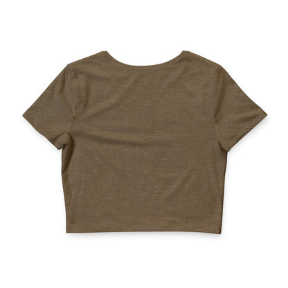 Crop Tee — “Yes, I Have a Boyfriend” Funny Graphic Crop Top
