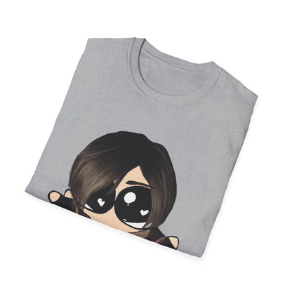 Cute Kawaii Gamer Character T-Shirt – Chibi Girl Controller Design