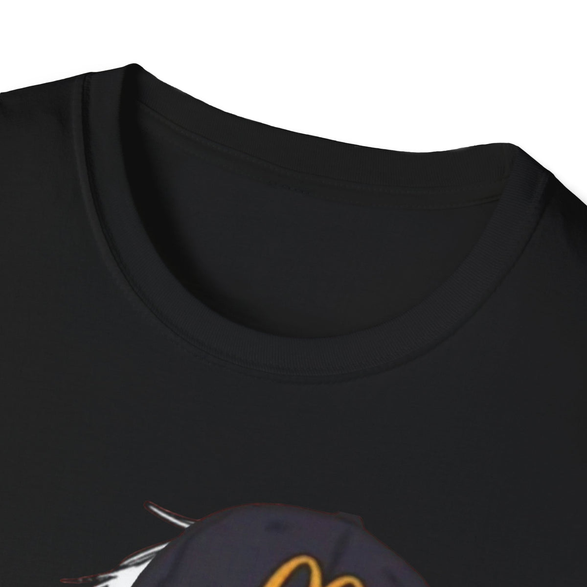 Anime Crewneck T‑Shirt — Fast Food Worker Illustration