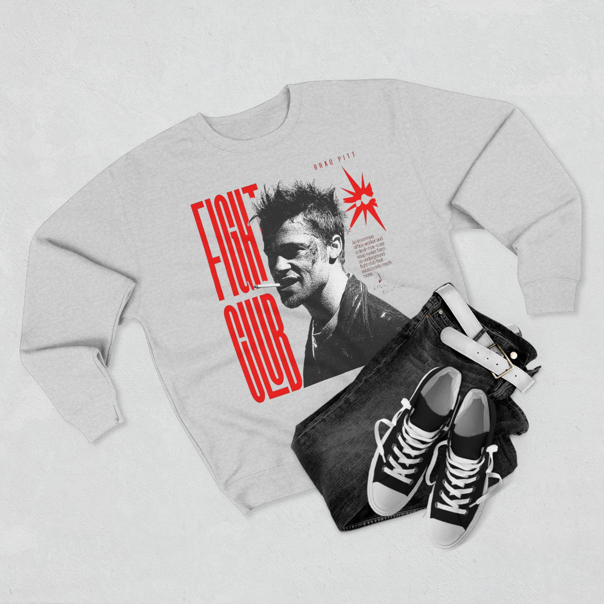 Fight Club Graphic Crewneck Sweatshirt
