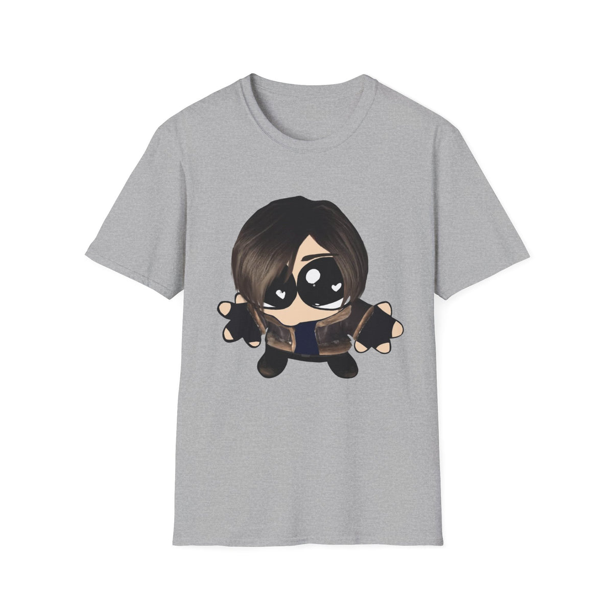 Cute Kawaii Gamer Character T-Shirt – Chibi Girl Controller Design