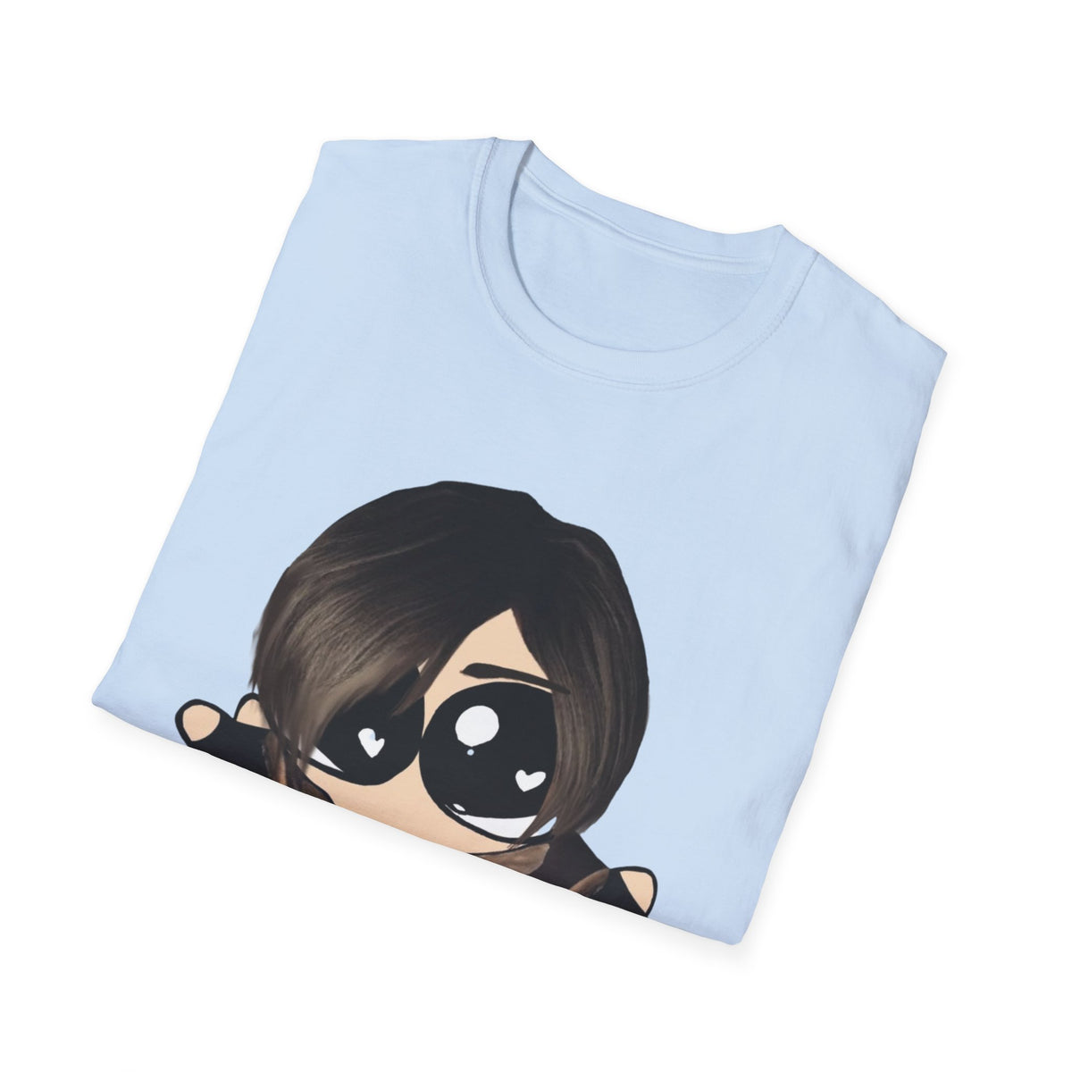 Cute Kawaii Gamer Character T-Shirt – Chibi Girl Controller Design