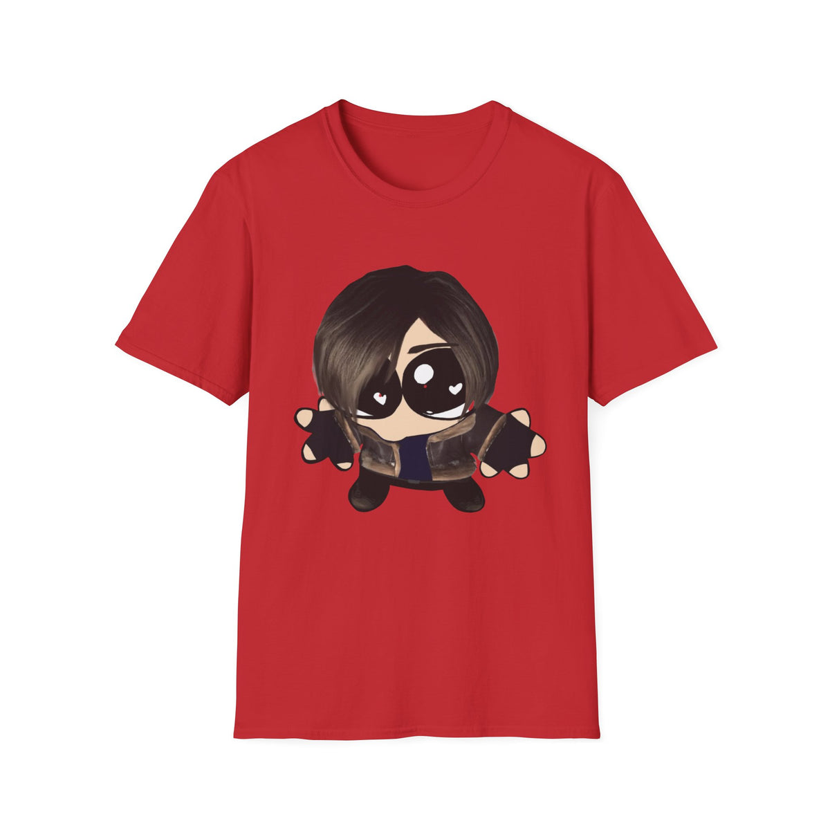 Cute Kawaii Gamer Character T-Shirt – Chibi Girl Controller Design