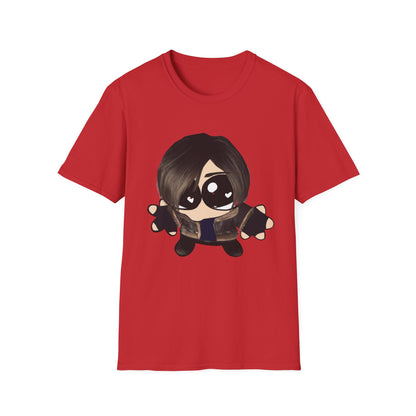 Cute Kawaii Gamer Character T-Shirt – Chibi Girl Controller Design