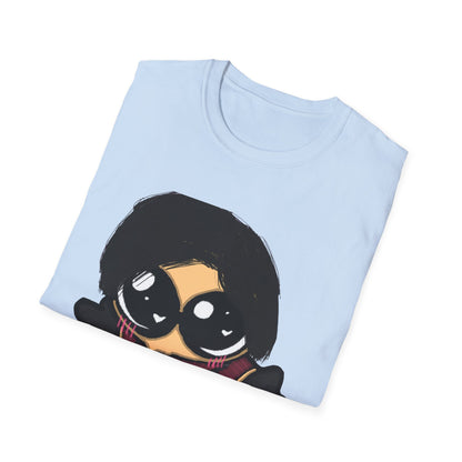 Cozy Horror Cartoon T-Shirt — Cute Freddy-Inspired Character Tee