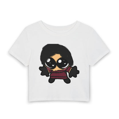 Cute Chibi Witch Baby Tee — Adorable Halloween/Cozy Fall Graphic Tee