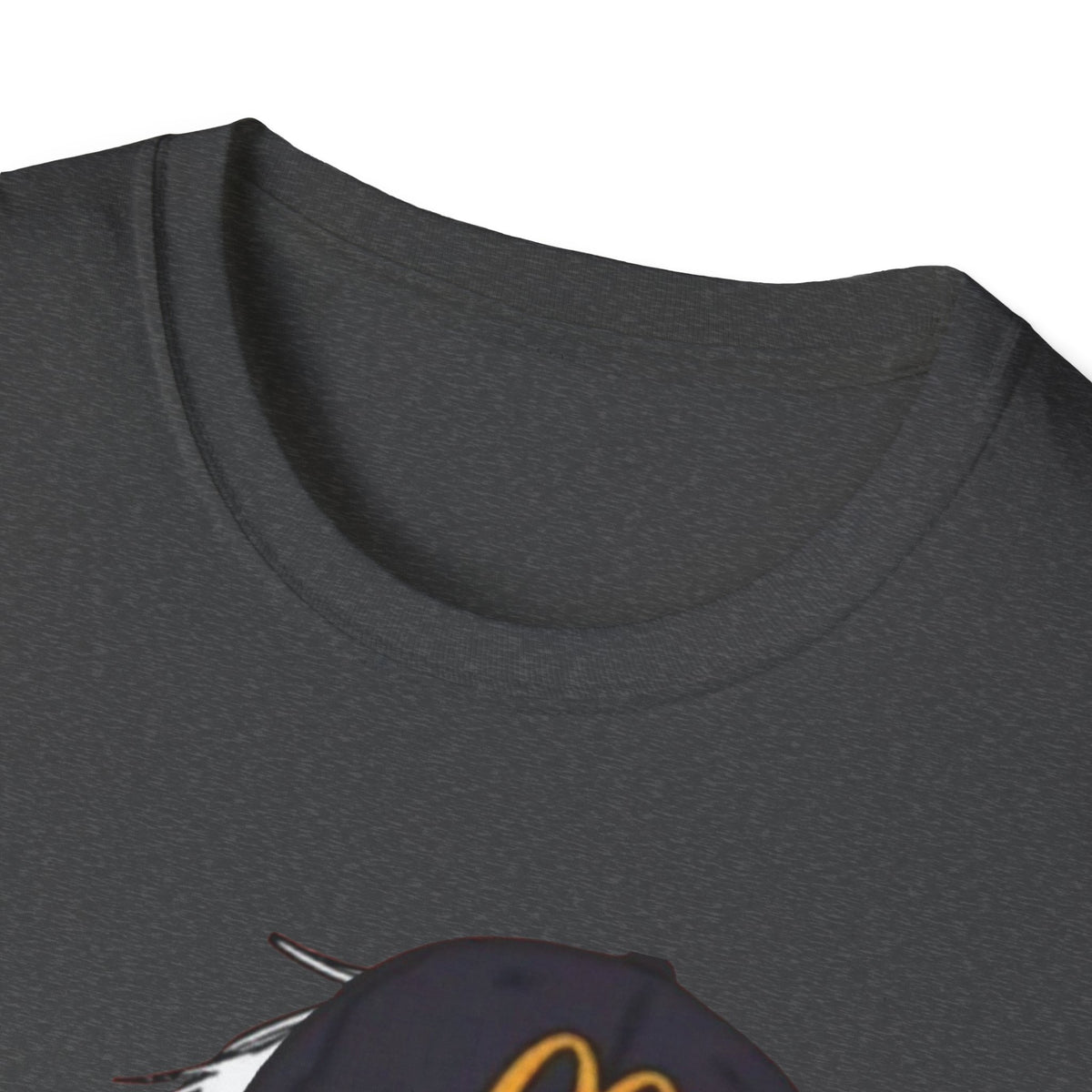 Anime Crewneck T‑Shirt — Fast Food Worker Illustration