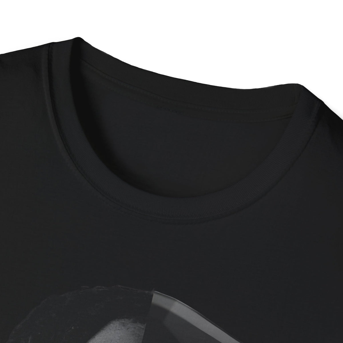 Split Face Portrait T-Shirt — Half Real Half Anime Graphic Tee
