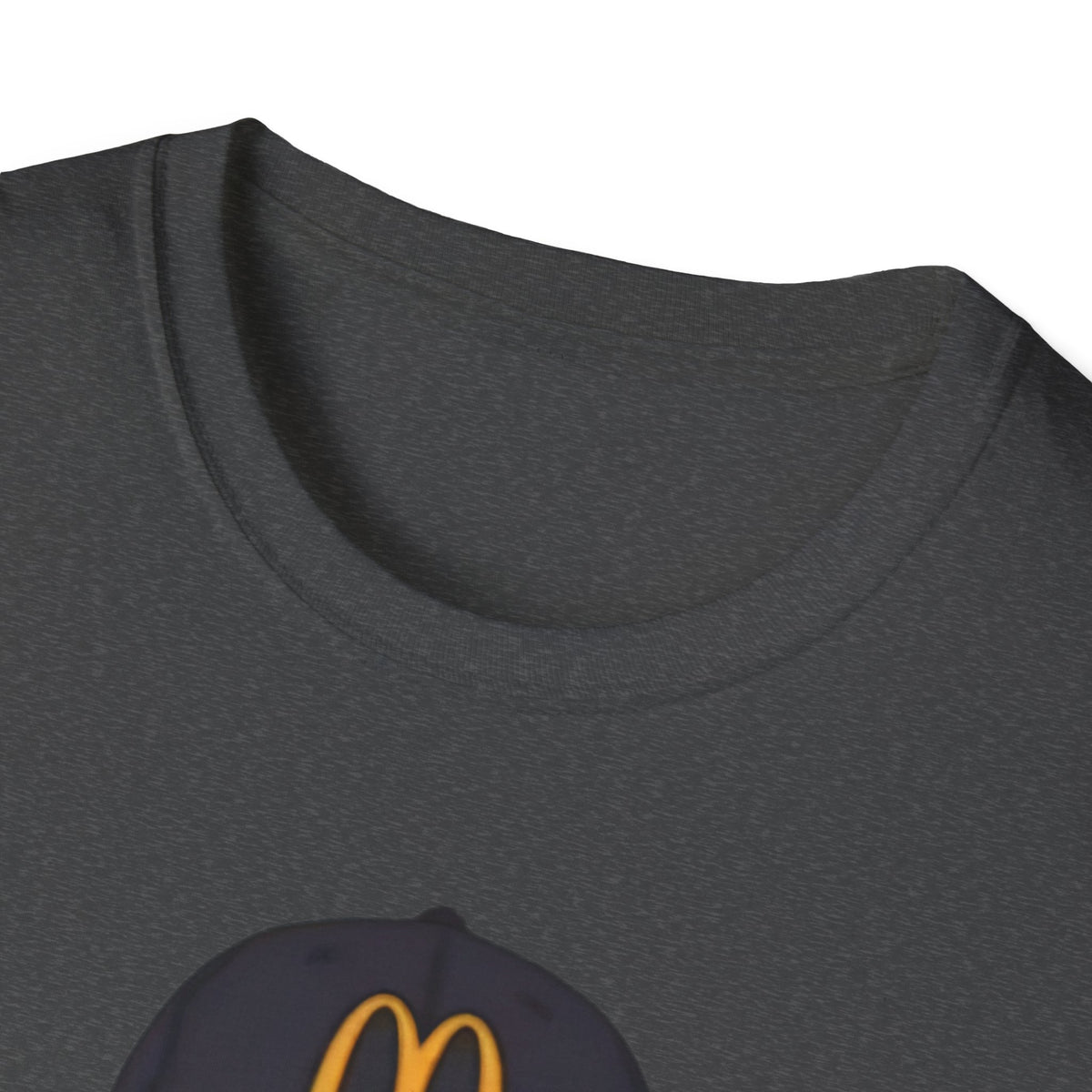 Anime Girl McHat T-Shirt — Edgy Fast Food Aesthetic Tee