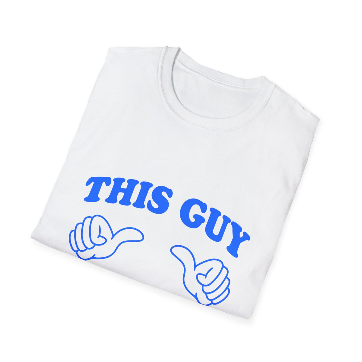 T-Shirt — "This Guy Needs a Vodka" Funny Drinking Tee