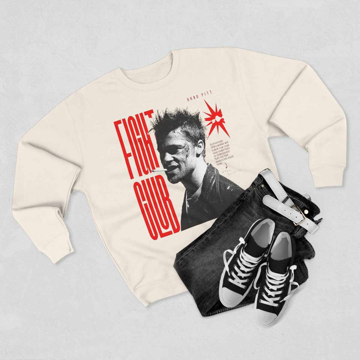 Fight Club Graphic Crewneck Sweatshirt