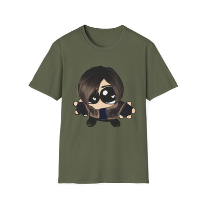 Cute Kawaii Gamer Character T-Shirt – Chibi Girl Controller Design
