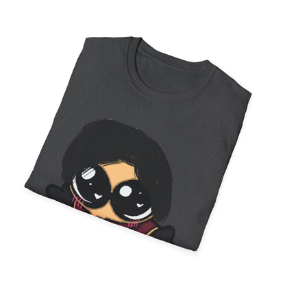 Cozy Horror Cartoon T-Shirt — Cute Freddy-Inspired Character Tee