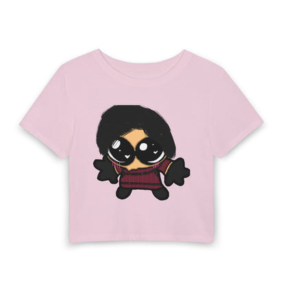 Cute Chibi Witch Baby Tee — Adorable Halloween/Cozy Fall Graphic Tee
